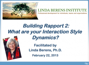 Building Rapport 2
